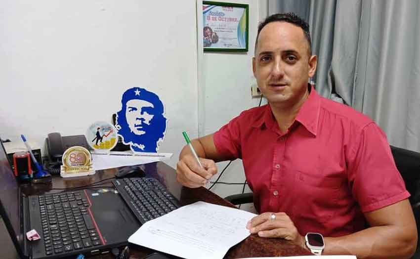 Yordan Rueda es es el Director Técnico de la Empresa Pescatun e innovador