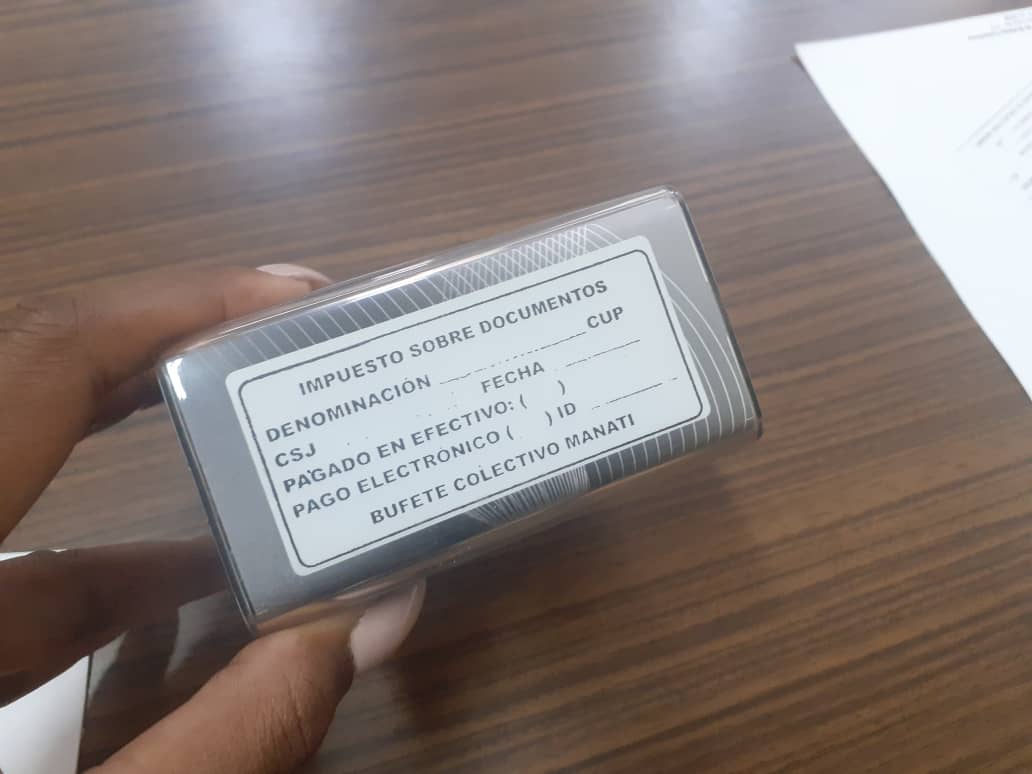 cuño de certificación de sello digital en Bufetes colectivos 1