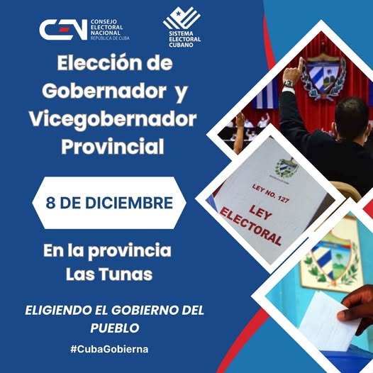 Las Tunas will have new governor and vice governor.