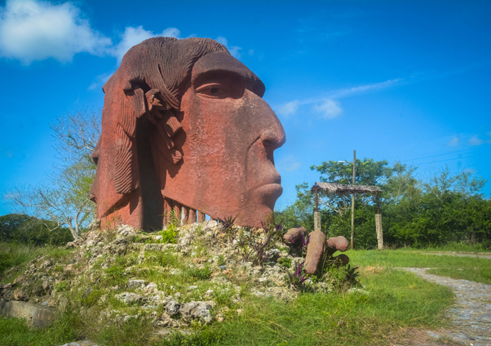 escultura elcornito yaciel las tunas