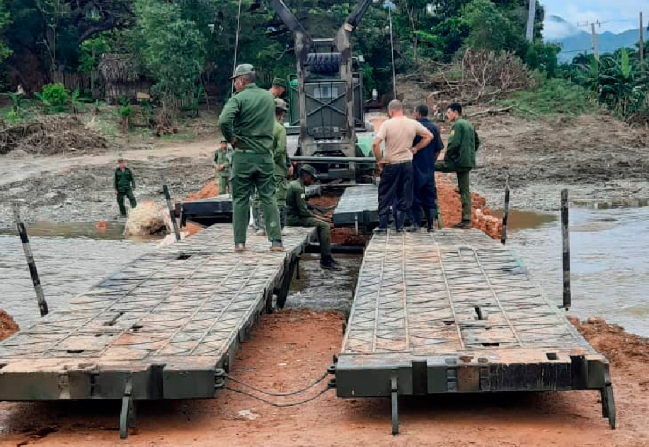 Constructores tuneros contribuyen a la recuperación en Guantánamo