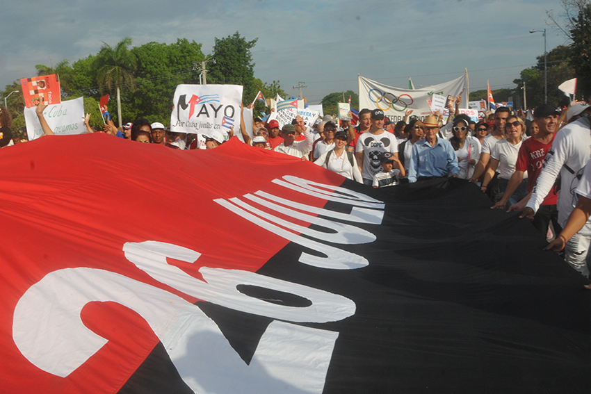 Echoes of the 2024 Workers' Day parade in Las Tunas