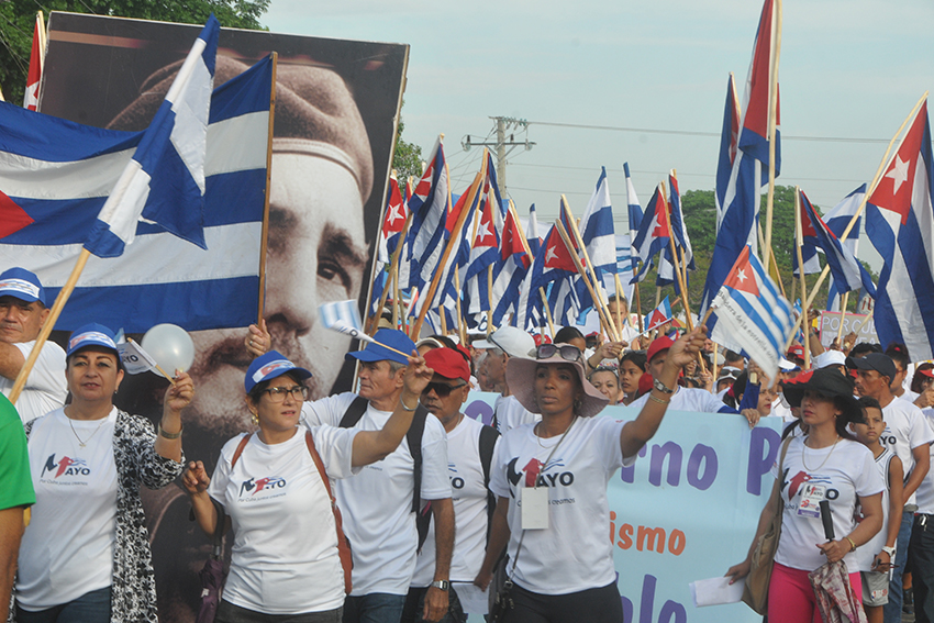 Echoes of this 2024 Workers' Day parade.