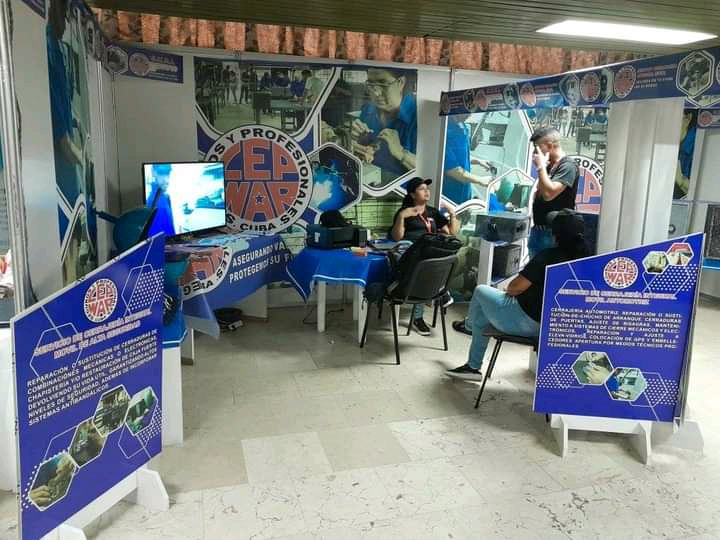 Stand of Las Tunas at ExpoCaribe 2023