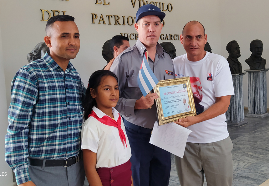 Rafael Espinosa Nápoles, second chief of the station of the National Revolutionary Police in the municipality of Las Tunas 
