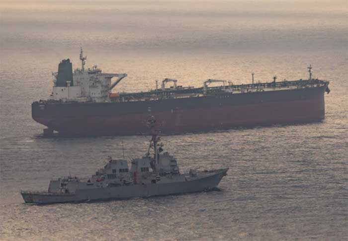 In early May, Iranian forces again warned commercial and oil tankers against transiting the Strait of Hormuz.