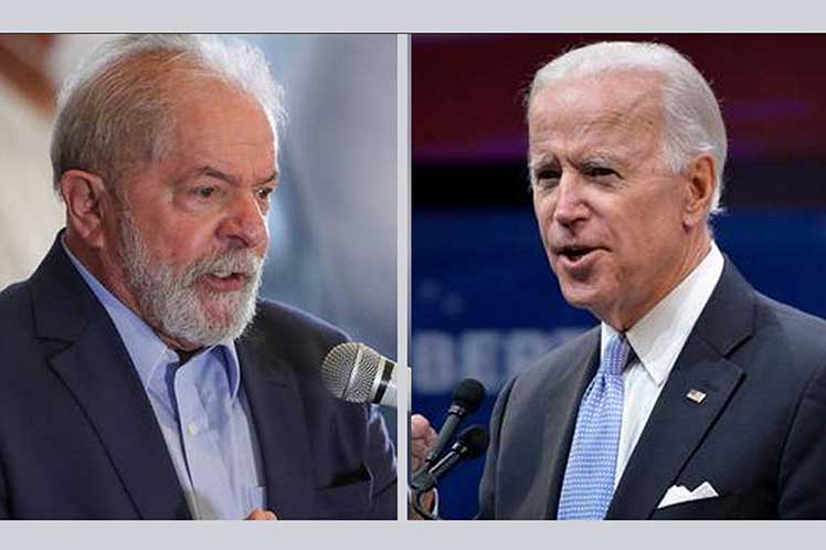 Lula y Biden