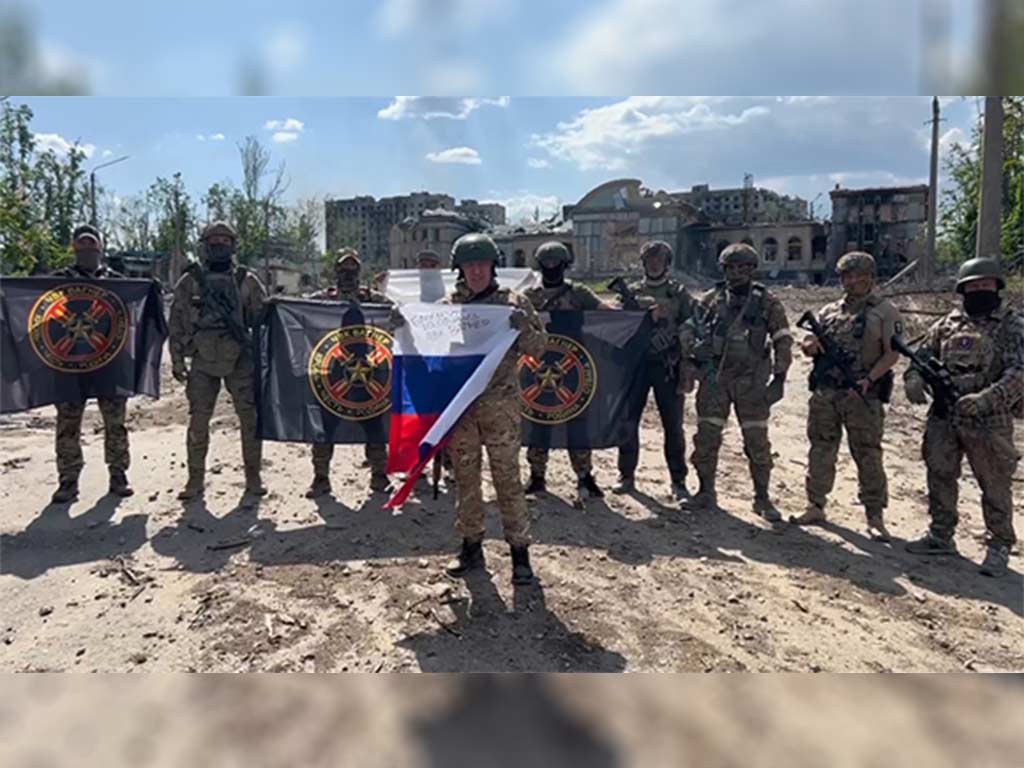Rusia Grupo Wagner Bajmut Artiomovsk