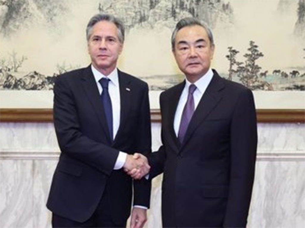 Wang Yi y Blinken