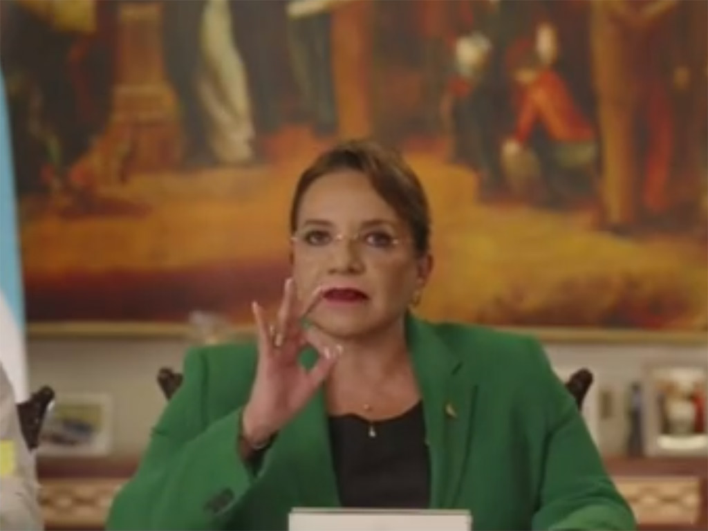 Honduras' President Xiomara Castro