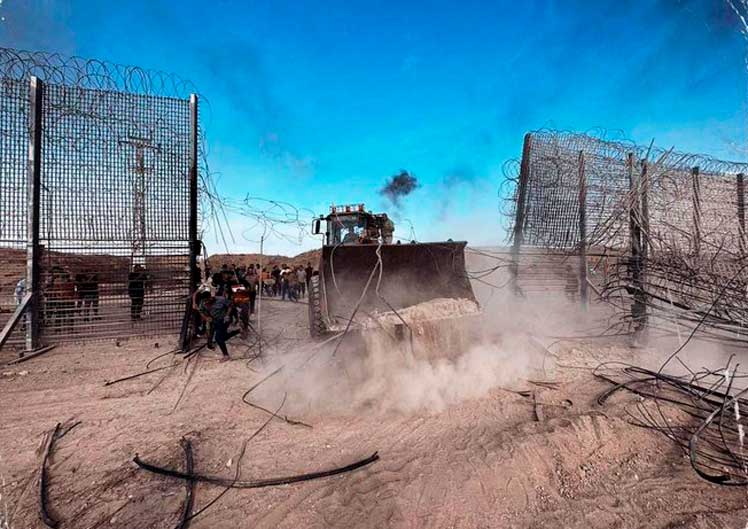hamas barrera israel