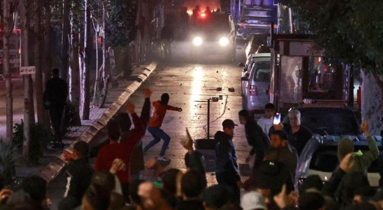 israel ejecuta incursion militar en campamento palestino