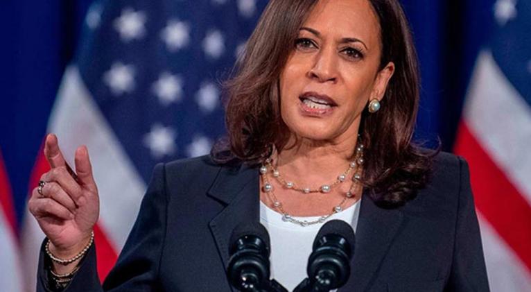 Candidata presidencial Kamala Harris 