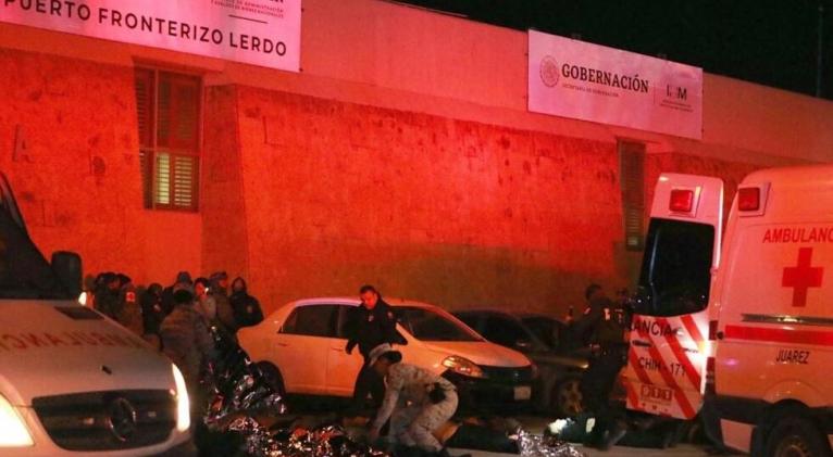 migrantes incendio