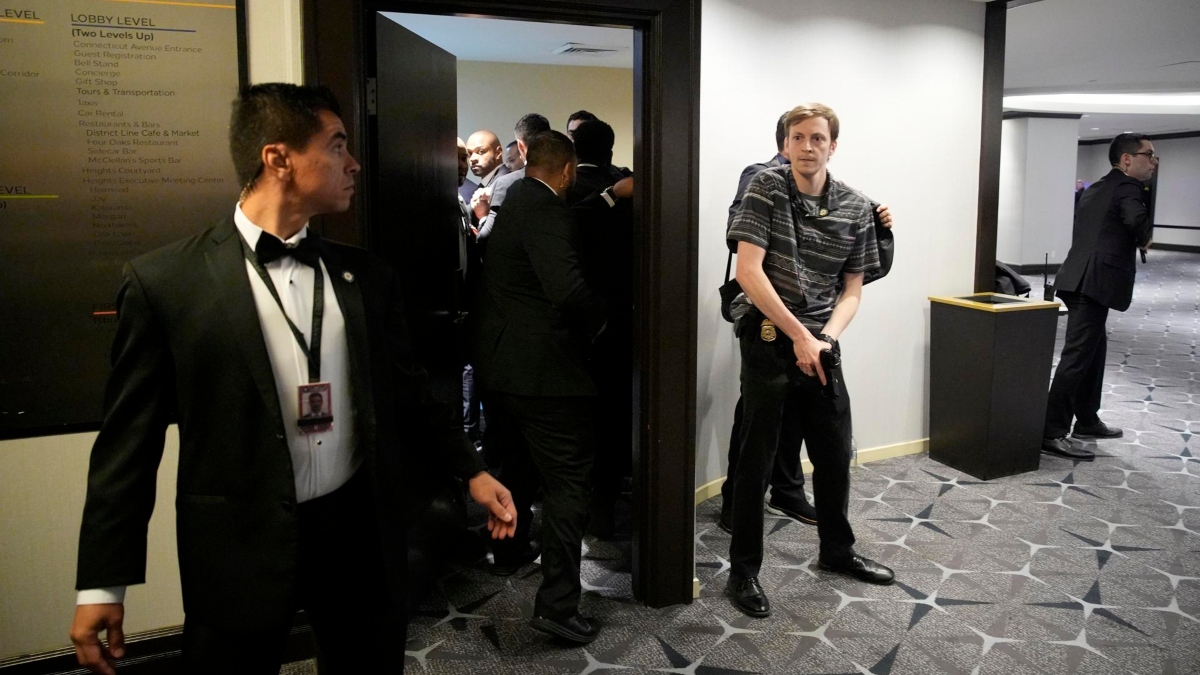 tiroteo cena corresp casa blanca.25abr26