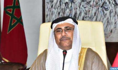 Arab Parliament President Adel Al-Assoumi