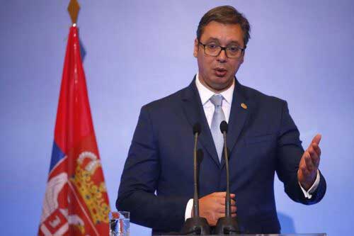 Aleksandar Vucic, president of Serbia.