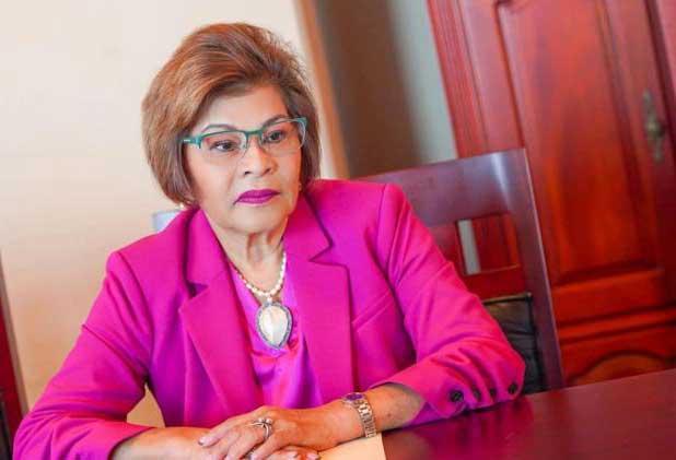 Amalia Mai, director general of the Ministry of Foreign Affairs and Foreign Trade of Belize.