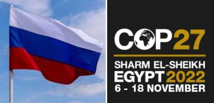Russian delegation to COP27 called for depoliticizing climate change issue.