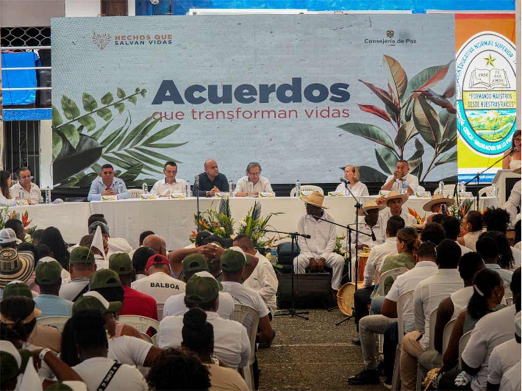 Colombia Gobierno y CNEB sexto ciclo dialogos de paz 1 1