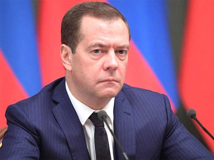 Dmitri Medvedev, jefe adjunto del Consejo de Seguridad ruso.