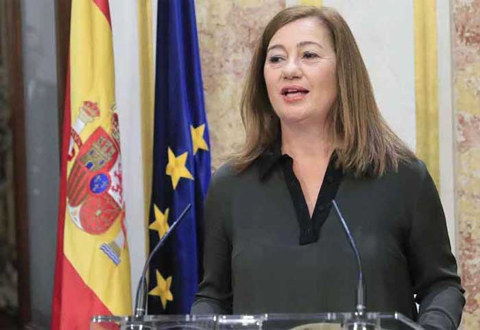 Francina Armengol, presidenta del Congreso de Diputados de España.