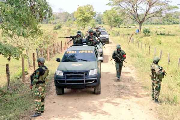 The FANB through the Territorial Defense System remains in frontal fight against the TANCOL groups