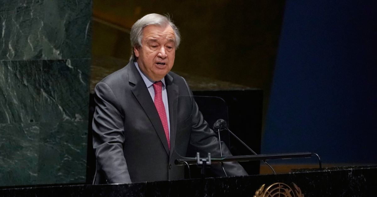 Guterres sobre conflicto en Ucrania 1