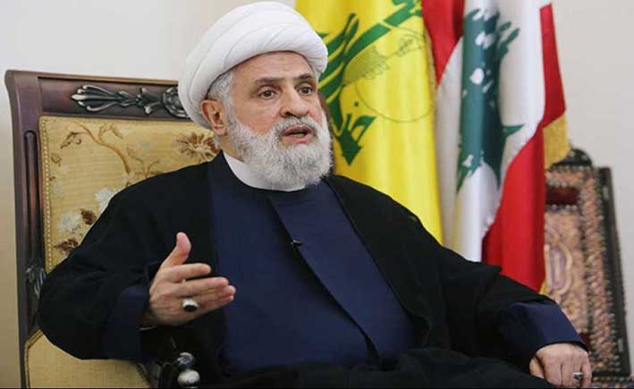Naim Qassem, vicesecretario general de Hizbulah.