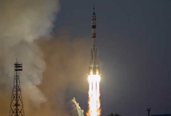 Progress MS-21 cargo spacecraft carries more than 2.5 tons of supplies to the International Space Station
