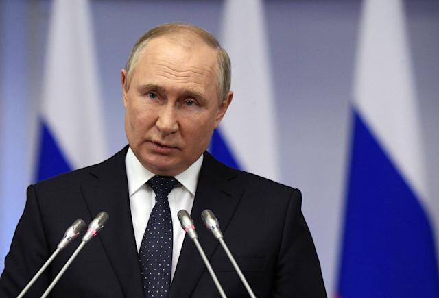 Presidente Ruso Vladimir Putin.