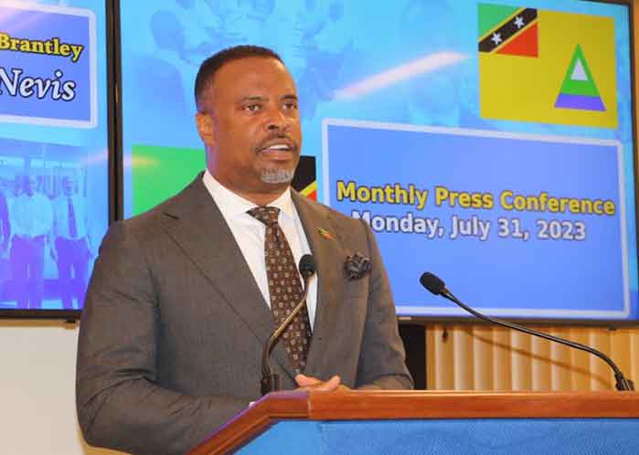 Terrance Drew, Prime Minister of Saint Kitts and Nevis.