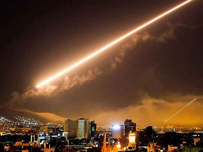 Israel intensified its hostile military actions against targets in Syrian territory.