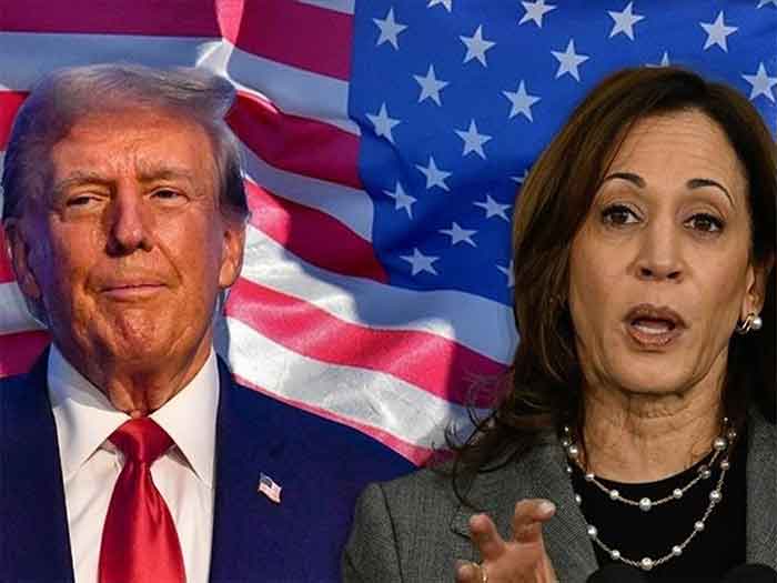 Encuesta publicada la víspera arrojó que Harris tiene una ventaja de cuatro puntos sobre Trump.
