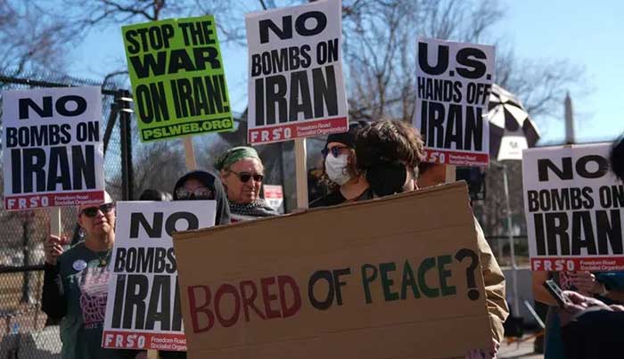 Americans mobilized to reject what many described as a reckless new military adventure in the Middle East.