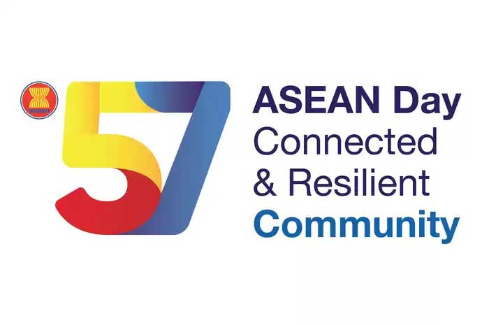 The Southeast Asian bloc that is celebrating the 57th anniversary of its founding.
