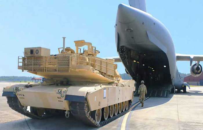 The U.S. NATO military alliance makes up threats to increase its exorbitant war spending. 