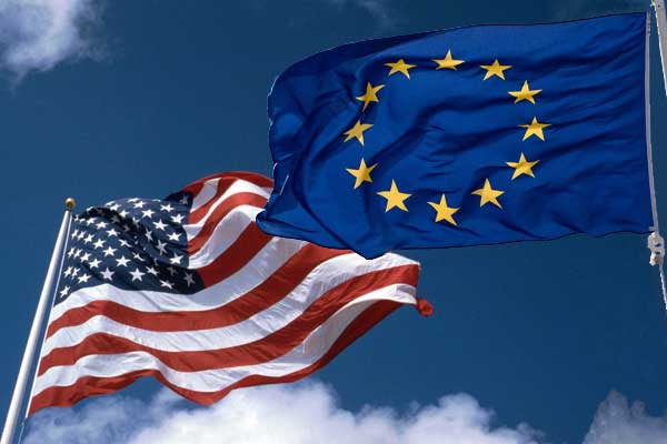 In 2024, Europeans imports from US  decreased four percent compared to 2023.