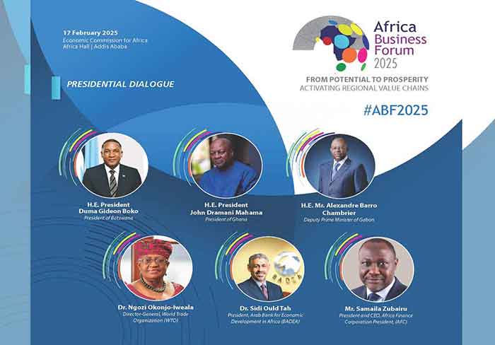 The forum will address the theme “From Potential to Prosperity: Activating Africa’s Regional Value Chains.” 