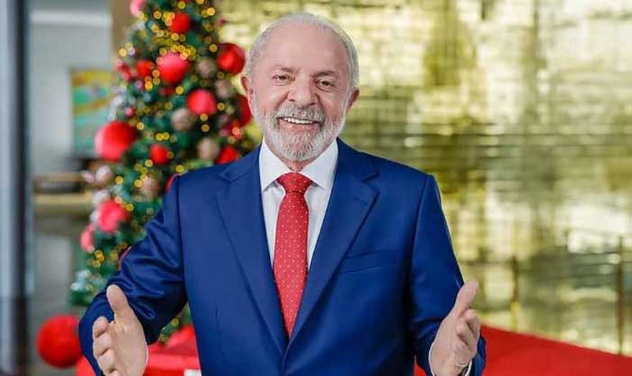 Brazilian President Luiz Inácio Lula da Silva gave a Christmas message.