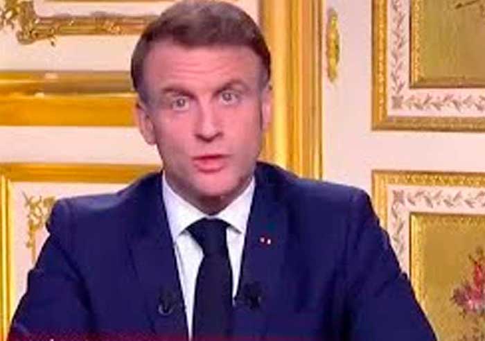 French President Emmanuel Macron.