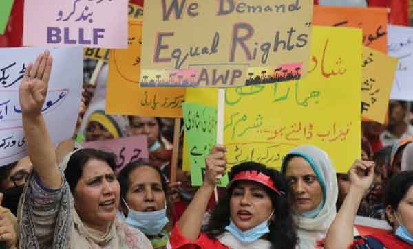 Massive women-led marches were held around the world Monday 