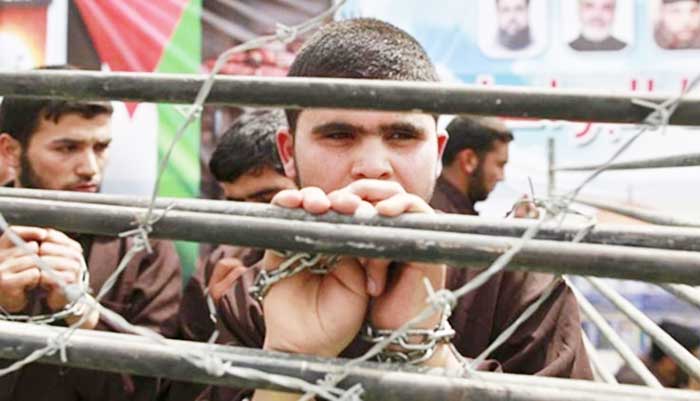 Alleged human rights violations inside Israeli prisons.