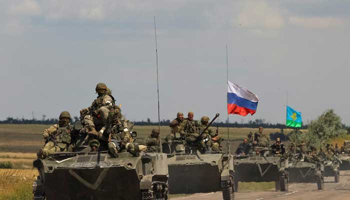 The Russian army occupied advantageous positions on the contact line near Belogorovka.