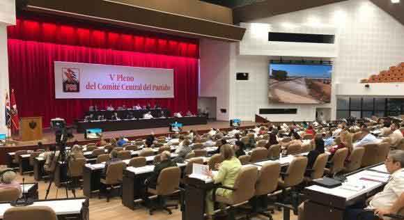 El V Pleno del Comité Central del PCC tendrá hoy su sesión de clausura