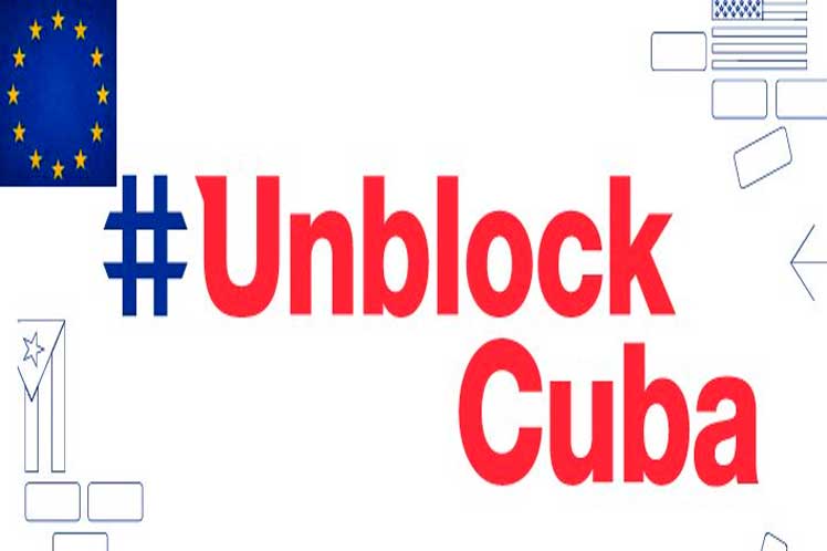 The European Union urged the United States to stop the blockade