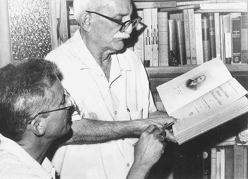 3. Dialoga con el gran martiano Pedrito Verdecie. Foto Cortesía del entrevistado