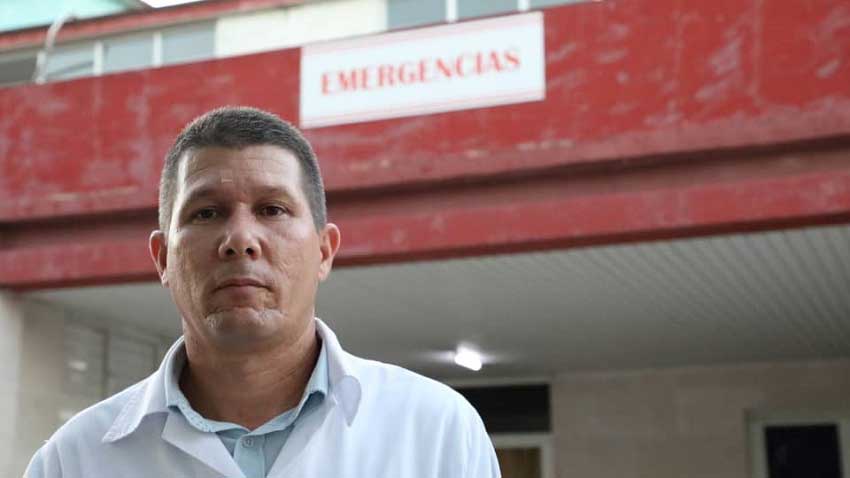 Dr. Ariel Guevara Bringa, director de Salud en Las Tunas.