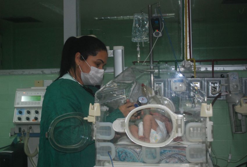 Neonatology service at the Dr. Ernesto Guevara Hospital