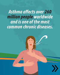 Asthma is one of the most common chronic non-communicable diseases that affects over 260 million people.